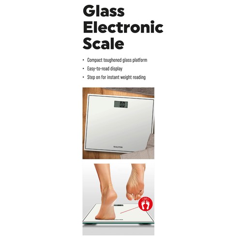 Salter Compact Glass Electronic Scale thumbnail 2