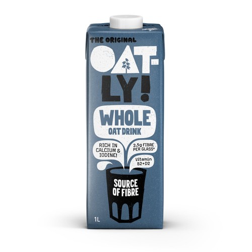 Oatly Oat Drink Whole Long Life 1L