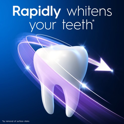 Oral-B 3D White Advanced Express Whitening Glossy White thumbnail 2