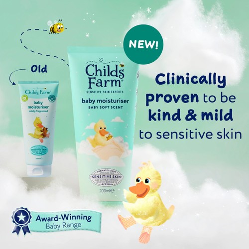 Childs Farm Baby Moisturiser Mildly Fragranced thumbnail 5