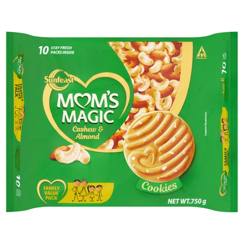 Sunfeast Mom's Magic Cashew & Almonds Cookies 750g