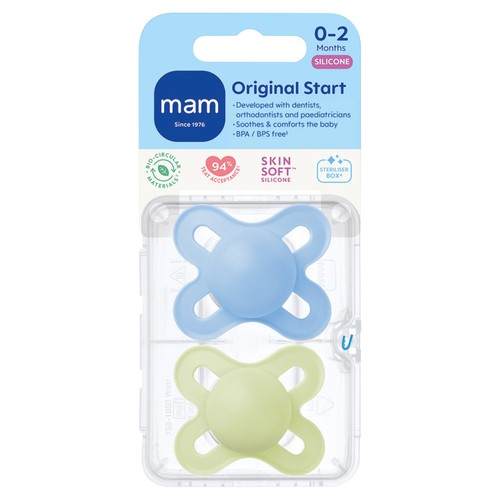 Mam Start 0-2M Soothers 2Pk