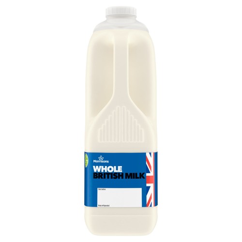 Morrisons British Whole Milk 6 Pint thumbnail 2