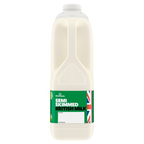 Morrisons British Semi Skimmed Milk 6 Pint thumbnail 2