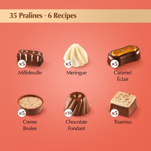 Lindt Creation Dessert Assorted Chocolate Box 341g thumbnail 3
