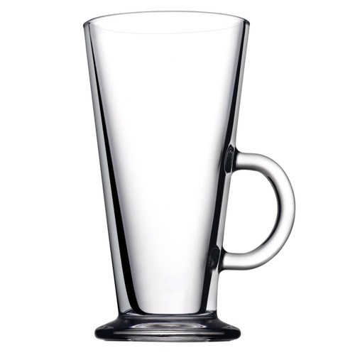 Morrisons Glass Latte Mug