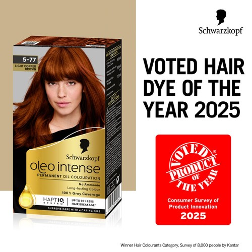 Schwarzkopf Oleo Intense 5-77 Light Copper Brown thumbnail 2