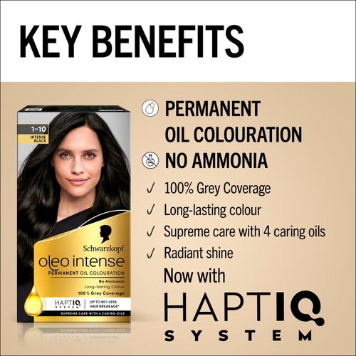 Schwarzkopf Oleo Intense 1-10 Intense Black thumbnail 5