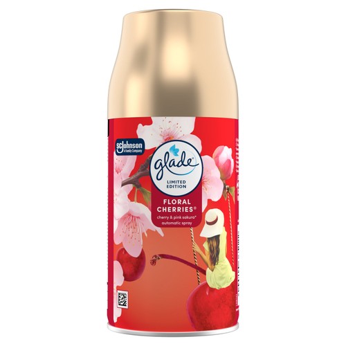 Glade Large Automatic Spray Refill Cherry