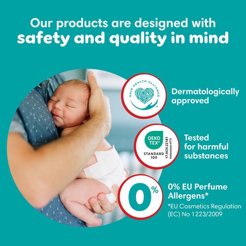Pampers Baby-Dry Nappy Pants Size 6, 54 Nappies, 14kg - 19kg, Jumbo+ Pack thumbnail 5