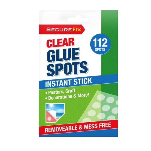 Securefix Clear Glue Spots