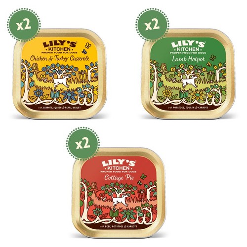 Lily's Kitchen Classic Dinners Dog Food Trays  thumbnail 5