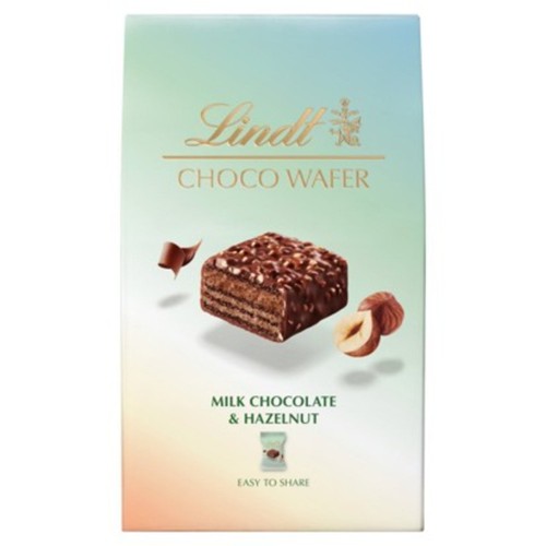 Lindt Choco Wafer Milk Chocolate & Hazelnut Sharing Box 135g thumbnail 2