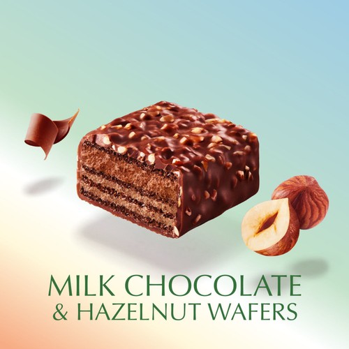 Lindt Choco Wafer Milk Chocolate & Hazelnut Sharing Box 135g thumbnail 3