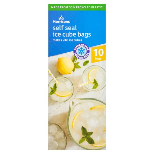 Morrisons Self Seal Ice Cube Bags