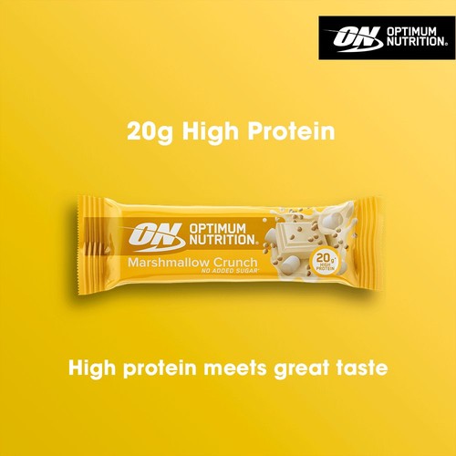 Optimum Nutrition Protein Bar Marshmallow Crunch Flavour 65g thumbnail 3