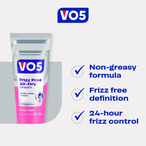 VO5 Frizz Free Air Dry Cream 125ml thumbnail 4