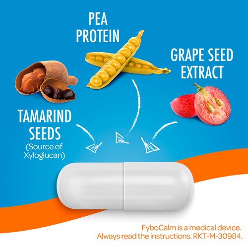 Fybocalm Natural Diarrhoea Relief Capsules thumbnail 2