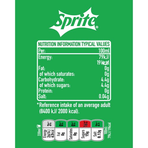 Sprite Can   18 x 330ml thumbnail 2