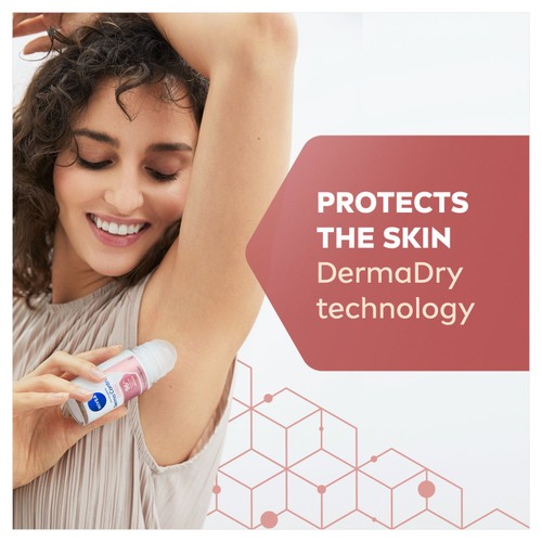 NIVEA Derma Dry Control Max 96h Antiperspirant Deodorant Roll-On thumbnail 4