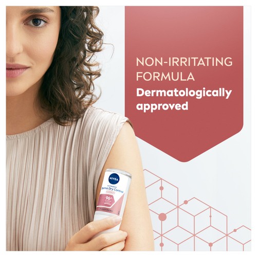 NIVEA Derma Dry Control Max 96h Antiperspirant Deodorant Roll-On thumbnail 5