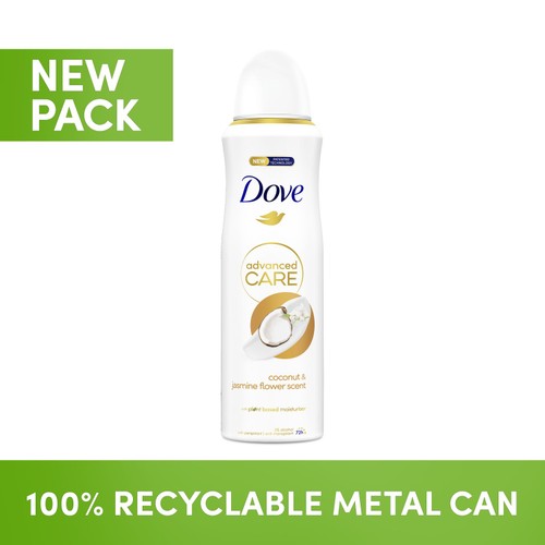 Dove Women Antiperspirant Deodorant Coconut & Jasmin 200ml thumbnail 7