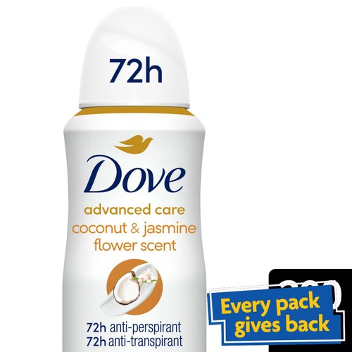 Dove Women Antiperspirant Deodorant Coconut & Jasmin 200ml