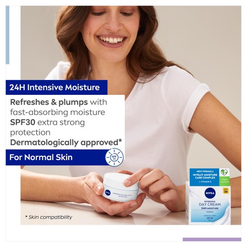 NIVEA Refreshing Day Cream SPF30 For Normal Skin thumbnail 3