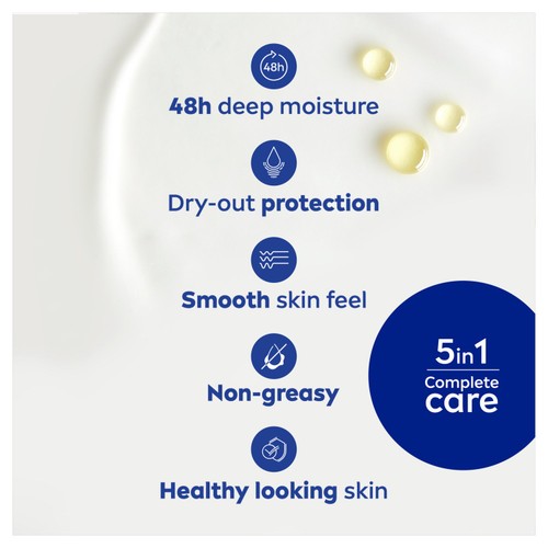 NIVEA Rich Nourishing Body Lotion For Dry Skin thumbnail 3