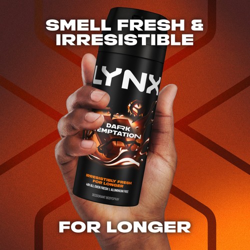 Lynx Dark Temptation Body Spray 150ml thumbnail 2