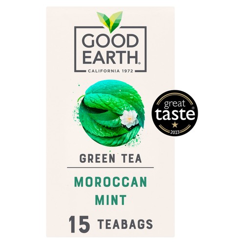 Good Earth Green Tea Moroccan Mint 15 TeaBags