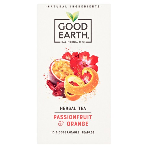 Good Earth Herbal Tea Passionfruit & Orange 15 Per Pack thumbnail 2