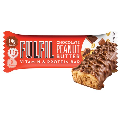 Fulfil Chocolate Peanut Butter Flavour Vitamin & Protein Bar 40g