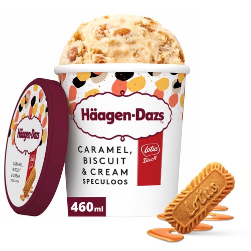 Haagen-Dazs Caramel, Biscuit & Cream Ice Cream