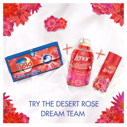 Bold All-In-1 Pods Washing Liquid Capsules Desert Rose 25 Washes thumbnail 4