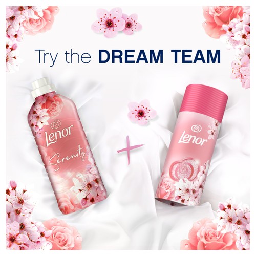Lenor Fabric Conditioner Cherry Blossom & Rose Water 42 Washes thumbnail 5