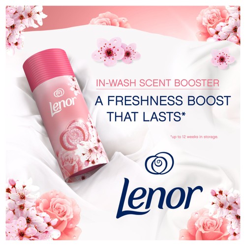 Lenor In-Wash Scent Booster Cherry Blossom & Rose Water Beads  thumbnail 4