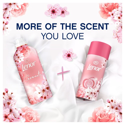 Lenor In-Wash Scent Booster Cherry Blossom & Rose Water Beads  thumbnail 5
