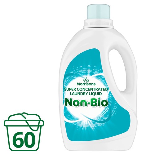 Morrisons Non-Bio Super Concentrated Liquid 60 Washes