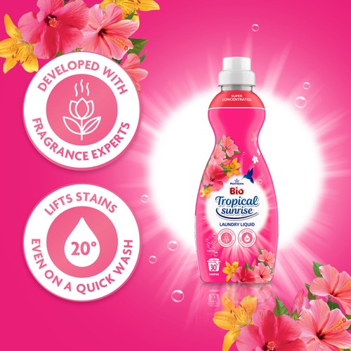 Morrisons Tropical Lychee & Passion Super Concentrated Liquid 30 Washes thumbnail 2