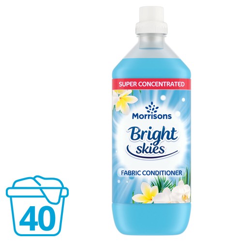 Morrisons Bright Skies Fabric Conditioner 40 Washes