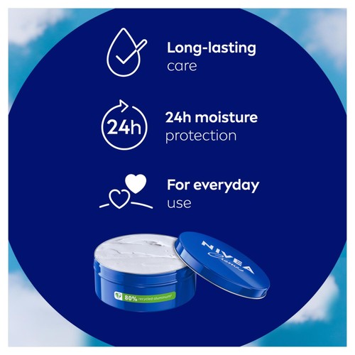 NIVEA Creme Moisturiser Cream For Face Hands and Body thumbnail 3