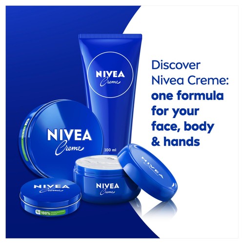 NIVEA Creme Moisturiser Cream For Face Hands and Body thumbnail 5