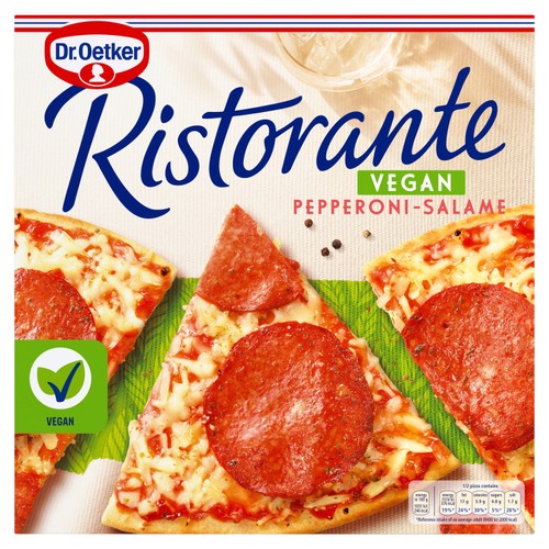 Dr. Oetker Ristorante Vegan Pepperoni Salami Pizza  thumbnail 2