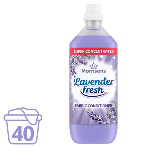 Morrisons Lavender Fresh Fabric Conditioner 40 Washes