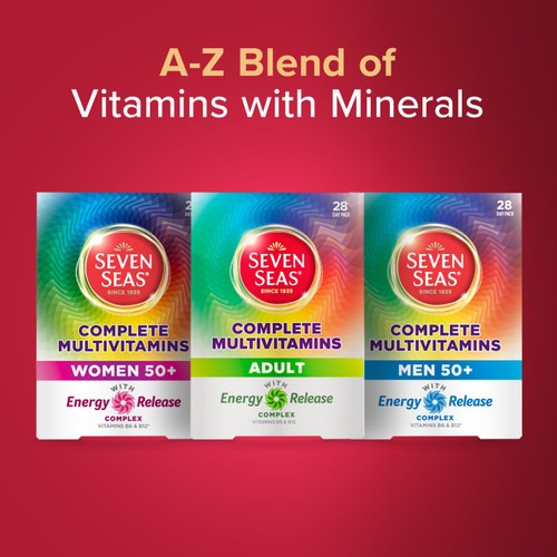 Seven Seas Complete Multivitamins Men 50+ 28PK thumbnail 3