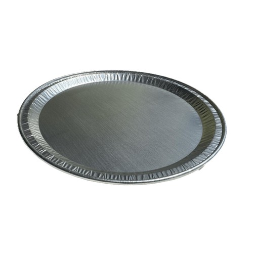 Nutmeg Home Silver Foil Round Tray