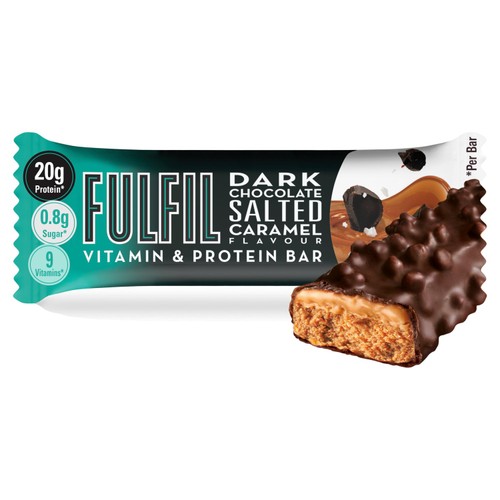 Fulfil Protein + Vitamin Bar Dark Chocolate Salted Caramel