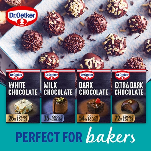Dr. Oetker Extra Dark Chocolate Bar thumbnail 4