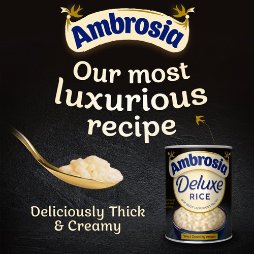 Ambrosia Deluxe Rice Pudding Dessert Can 400g thumbnail 2